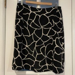 Ann Taylor Petites silk skirt